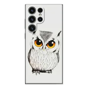 Чехол с птицами на Samsung Galaxy S25 Ultra (VPrint) (Милая Сова)