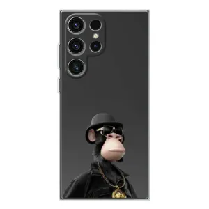Чехлы с Обезьянами NFT для Samsung Galaxy S25 Ultra (AlphaPrint) (Обезьяна NFT)