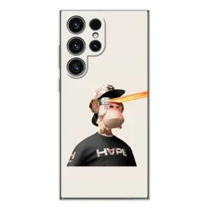 Чехлы с Обезьянами NFT для Samsung Galaxy S25 Ultra (AlphaPrint) (обезьяна NFT в очках)