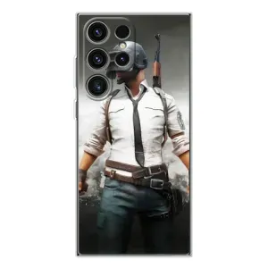 Чехол PUBG для Гелекси С25 Ультра (AlphaPrint) (Пабг мен)