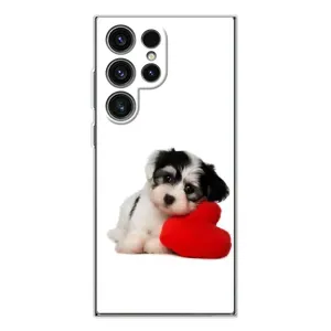 Чехлы с собаками для Samsung Galaxy S25 Ultra (VPrint) (Песик)
