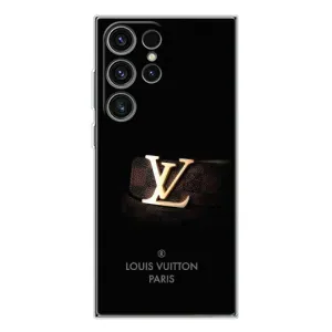 Чехлы Луи Витон для Samsung Galaxy S25 Ultra (AlphaPrint - LOUIS VUITTON) (ремешок LV)