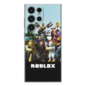 Чехлы с топовыми принтами для Гелекси С25 Ультра (ROBLEX)