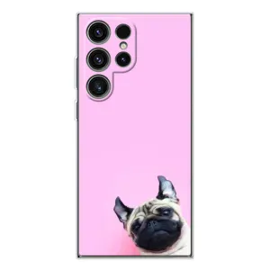 Чехлы с собаками для Samsung Galaxy S25 Ultra (VPrint) (Смешная собака)