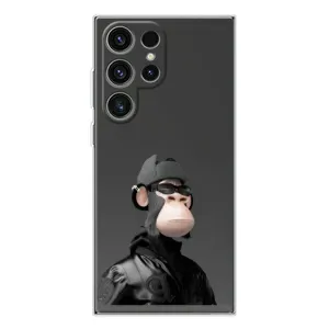 Чехлы с Обезьянами NFT для Samsung Galaxy S25 Ultra (AlphaPrint) (стильная обезьяна NFT)