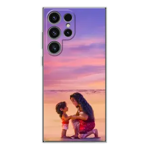 Чехол с мультфильмом Моана Samsung Galaxy S25 Ultra (Маленькая Ваяна)