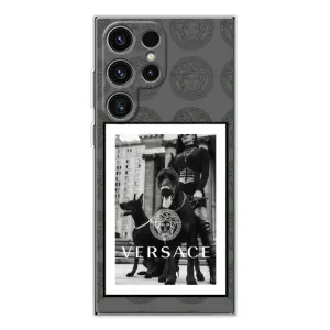 Чехлы VERSACE для Гелекси С25 Ультра (PREMIUMPrint) (Версаче)