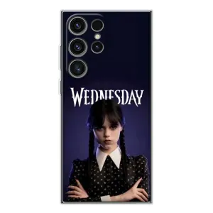 Силиконовый чехол с картинкой для Samsung Galaxy S25 Ultra (Wednesday)
