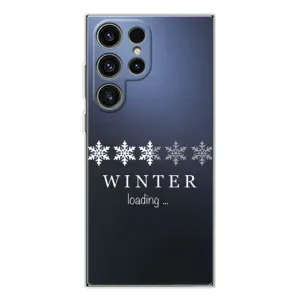 Зимние Чехлы для Гелекси С25 Ультра - прозрачный фон (Winter loading)