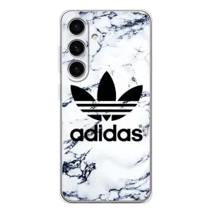 Чохли Адидас для Samsung Galaxy S25 (AlphaPrint) (Адідас на мраморі)