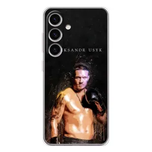 Чохол з картинкою Олександр Усик для Samsung Galaxy S25 (Боксер Олександр Усик)