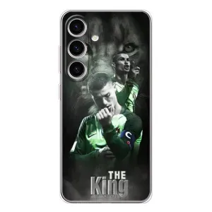 Чехол Криштиану Роналду для Samsung Galaxy S25 (AlphaPrint) (Криштиано Лев)