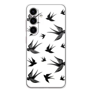 Чохол з пташками на Samsung Galaxy S25 (VPrint) (Ластівки)