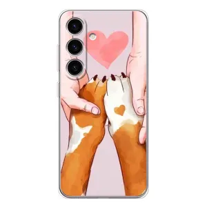 Чохли з собаками для Samsung Galaxy S25 (VPrint) (Любовь до собак)