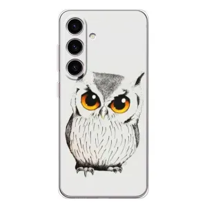 Чохол з пташками на Samsung Galaxy S25 (VPrint) (Мила Сова)