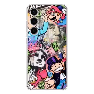 Чохли з крутими принтами для Samsung Galaxy S25 - (PREMIUMPrint) (Monopoly man)
