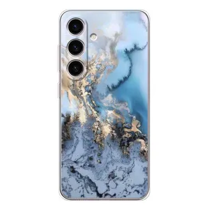 Мраморний чехол на Samsung Galaxy S25 (VPrint) (Ніжний мрамор)