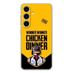 Чехол PUBG для Гелекси S25 (AlphaPrint) (Pubg шлем)