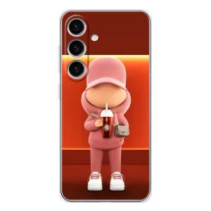 Крутые Чехлы Луи Виттон для Samsung Galaxy S25 (AlphaPrint) (С Кофе)