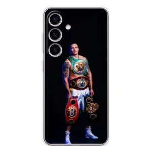 Чохол з картинкою Олександр Усик для Samsung Galaxy S25 (Усик з поясами)