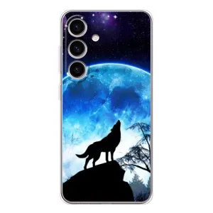 Захисні чохли для Гелексі S25 (AlphaPrint) (ХІТ продаж) ВОВК (Вовк на місяць)