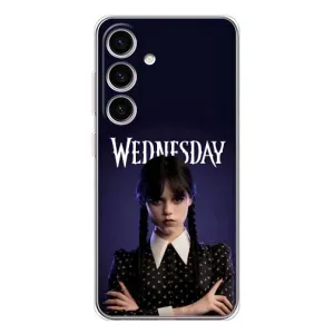 Силіконовий чохол з картинкою для Samsung Galaxy S25 (Wednesday)