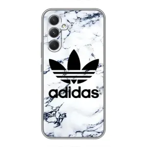 Чехлы Адидас для Samsung Galaxy S26 Edge (AlphaPrint) (Адидас на мраморе)