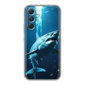 Чехол с картинкой «Хищники» для Samsung Galaxy S26 Edge (Акула под водой)