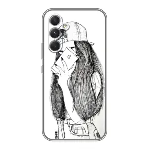 Чехол с печатью для Samsung Galaxy S26 Edge - (Мода) (AlphaPrint) (Фото девочки)