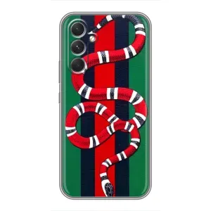 Чехлы ГУЧЧИ для Самсунг Галакси С26 Эдж (AlphaPrint) (Gucci змия)