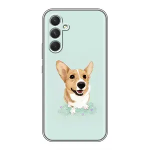 Чехлы с собаками для Samsung Galaxy S26 Edge (VPrint) (Корги)