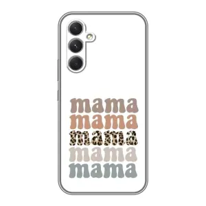 Чохли для мами на Samsung Galaxy S26 Edge (Текстовий колаж мама)