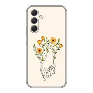 Чехлы для любимой на Самсунг Галакси С26 Эдж (VPrint) (Руки любви)