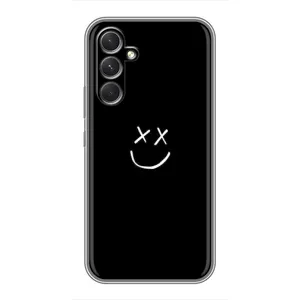 Чехол для Самсунг Галакси С26 Эдж - (AlphaPrint) с печатью (ТОП продаж) (Смайл)
