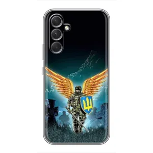 Чехлы с картинкой ЗСУ для Samsung Galaxy S26 Edge (AlphaPrint) (Солдат ЗСУ)