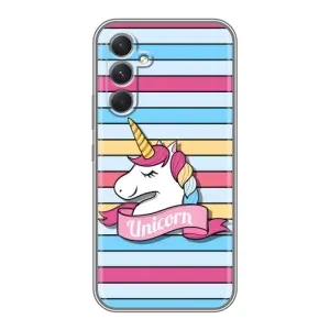 Чехол для Самсунг Галакси С26 Эдж - (Единорожки - Новинки) (AlphaPrint) (Unicorn)