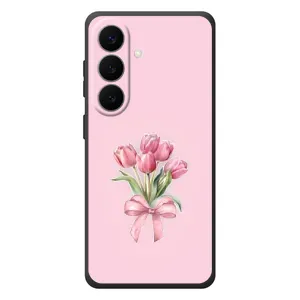 Чохол з розовим принтом для Samsung Galaxy S26 FE (Букет квітів)