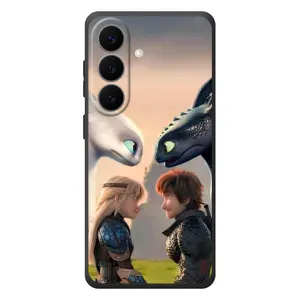 Чехол как приручить дракона на Samsung Galaxy S26 FE (Иккинг и Астрид)