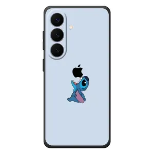 Чехол с принтом Стич на Samsung Galaxy S26 FE (Stitch apple)
