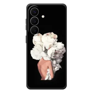 Чехлы (ART) Цветы на Samsung Galaxy S26 Plus (VPrint) (Белые цветы)