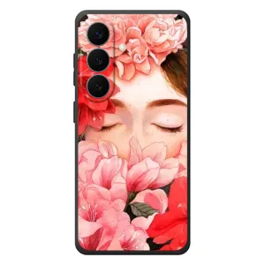 Чехлы (ART) Цветы на Samsung Galaxy S26 Plus (VPrint) (Глаза в цветах)