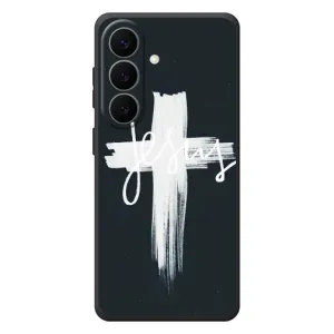 Чехол для Samsung Galaxy S26 Plus (AlphaPrint) - (Христианские) (Иисус)