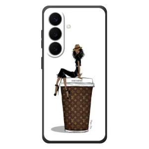 Чехлы Луи Витон для Samsung Galaxy S26 Plus (AlphaPrint - LOUIS VUITTON) (кофе LOUIS VUITTON)