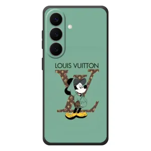 Чехлы Луи Витон для Samsung Galaxy S26 Plus (AlphaPrint - LOUIS VUITTON) (Микки Маус LV)