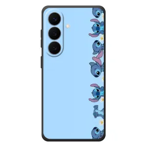 Чехол с принтом Стич на Samsung Galaxy S26 Plus (Стич фон)