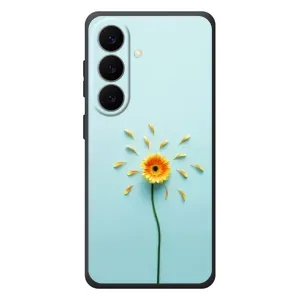Чехлы с Цветами для Samsung Galaxy S26 Plus (VPrint) (Желтый цветок)
