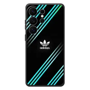 Чехлы Адидас для Samsung Galaxy S26 Ultra (AlphaPrint) (Адидас с полосами)