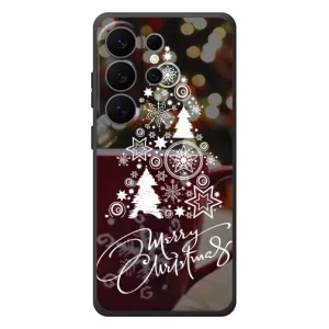 Рождественские Чехлы для Samsung Galaxy S26 Ultra (VPrint) (Елочка узорная)