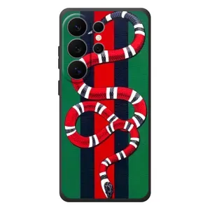 Чехлы ГУЧЧИ для Гелекси С26 Ультра (AlphaPrint) (Gucci змия)