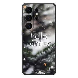 Новогодние, Праздничные Чехлы для Samsung Galaxy S26 Ultra - 2024 год (Hello winter)